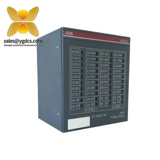 ABB AO523 1SAP250200R0001  Analog Output Module