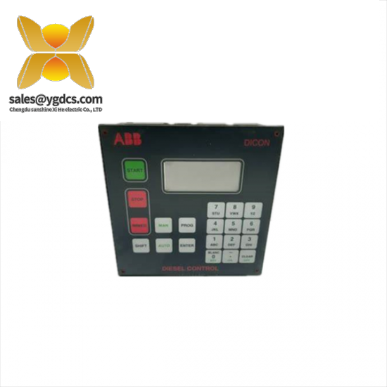 ABB CMA112 Diesel Control Display Panel