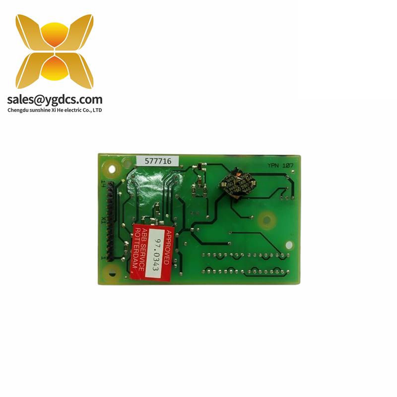 ABB YPN107A YT201001-DM Indication Unit Board