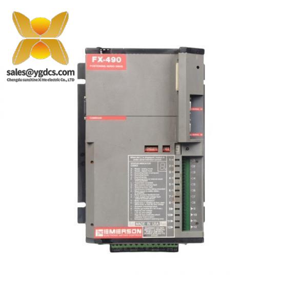 Emerson DeltaV FX490 Servo Driver