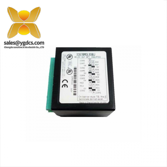 GE FANUC IC670MDL930 relay output module