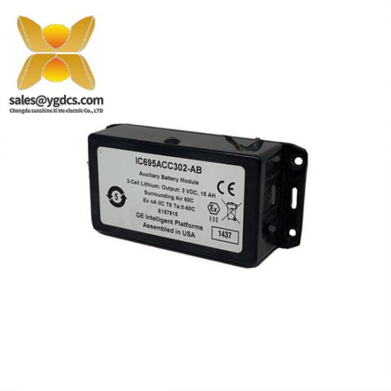 General Electric FANUC IC695ACC302AB Battery Module