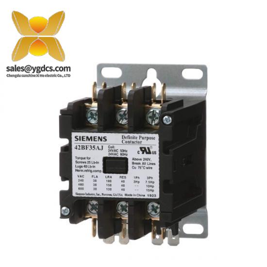 Siemens Furnas 42BF35AF Definite Purpose Contactor