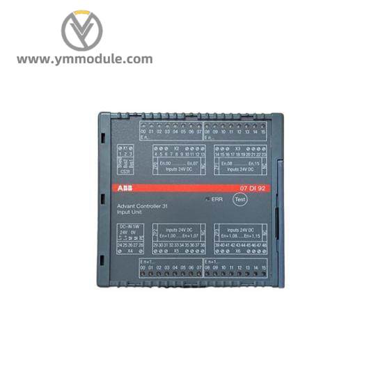 ABB 07DI92 WT92 GJR5252400R4101 Digital I/O module