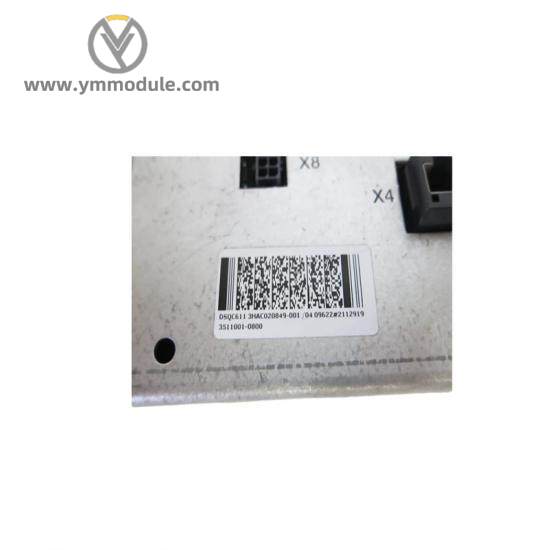 ABB 3HAC020849-001 Contactor board Unit DCS MODULE