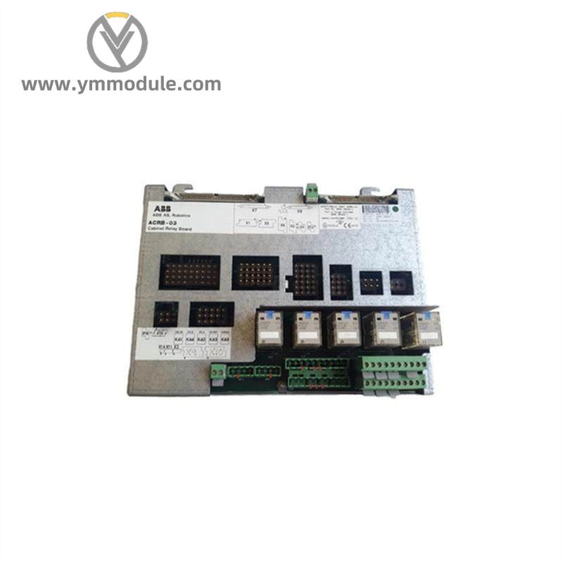 ABB ACRB-033HNE08250-1 Safety Cabinet Relay Board