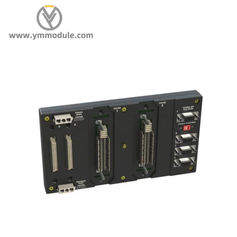 FOXBORO RH924YF DIN-Rail Mounted Modular Baseplate
