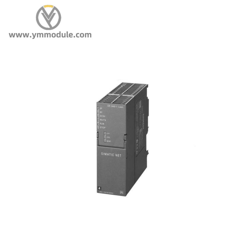SIEMENS 6ES7343-1CX10-0XE0 CP 343-1 LEAN COMMUNICATION PROCESSOR