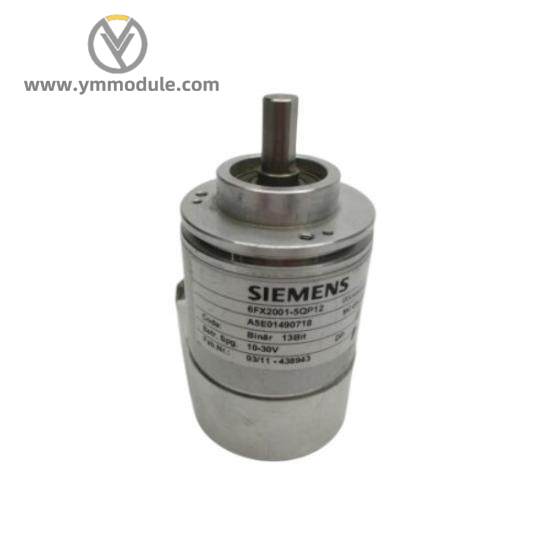 SIEMENS 6FX2001-5QP12 ENCODER ABS 13 BIT CLAMP