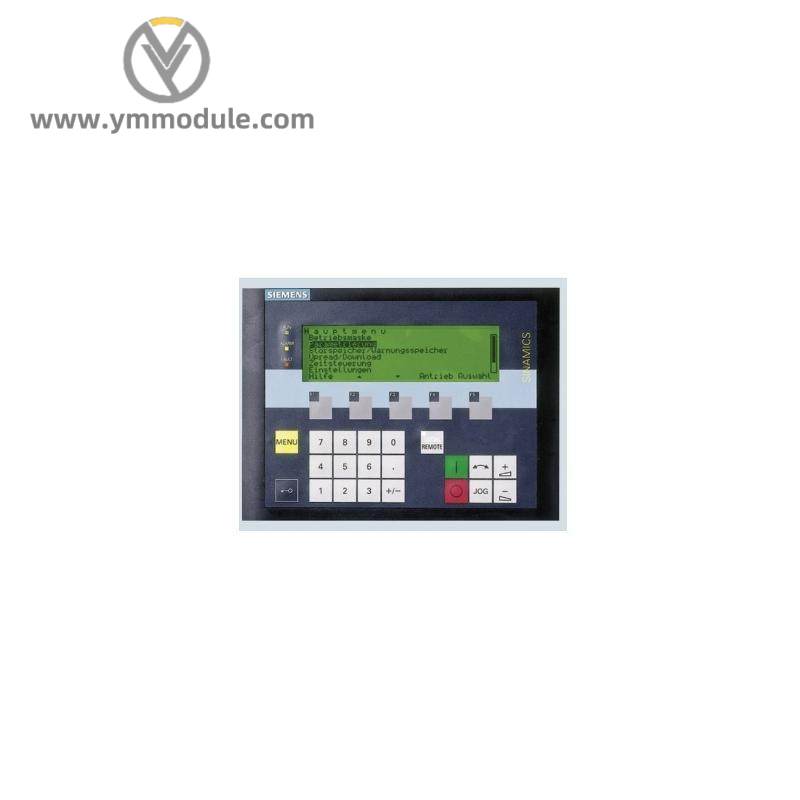 Siemens 6SL3055-0AA00-4CA5 Sinamics Operator Panel