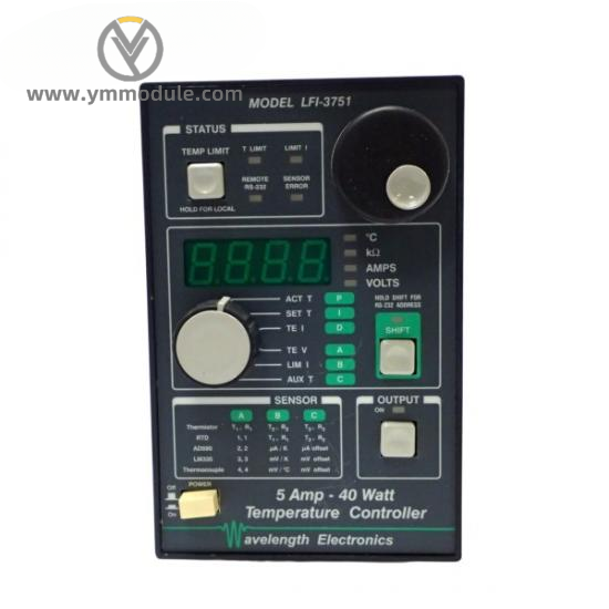 WAVELENGTH ELECTRONICS LFI-3751 TEMPERATURE CONTROLLER