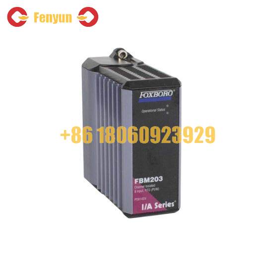 FBM203 P0914SV  Input Module  Foxboro