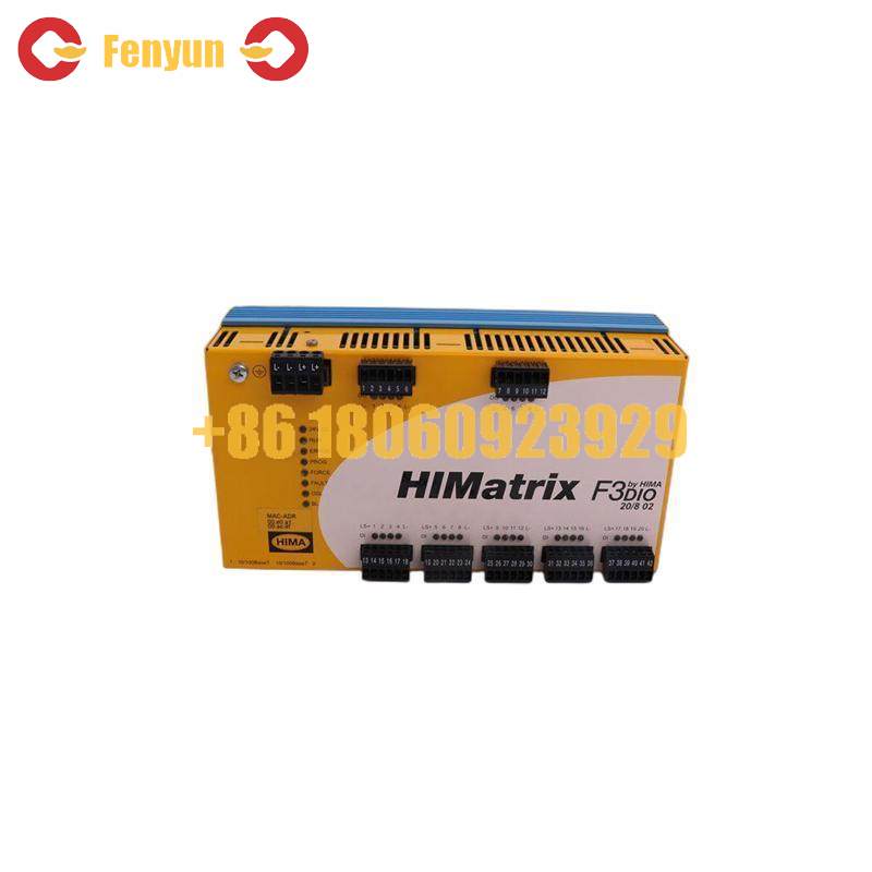 HIMA F3 DIO 20/8 02 F3DIO20/802 Remote I/O Module